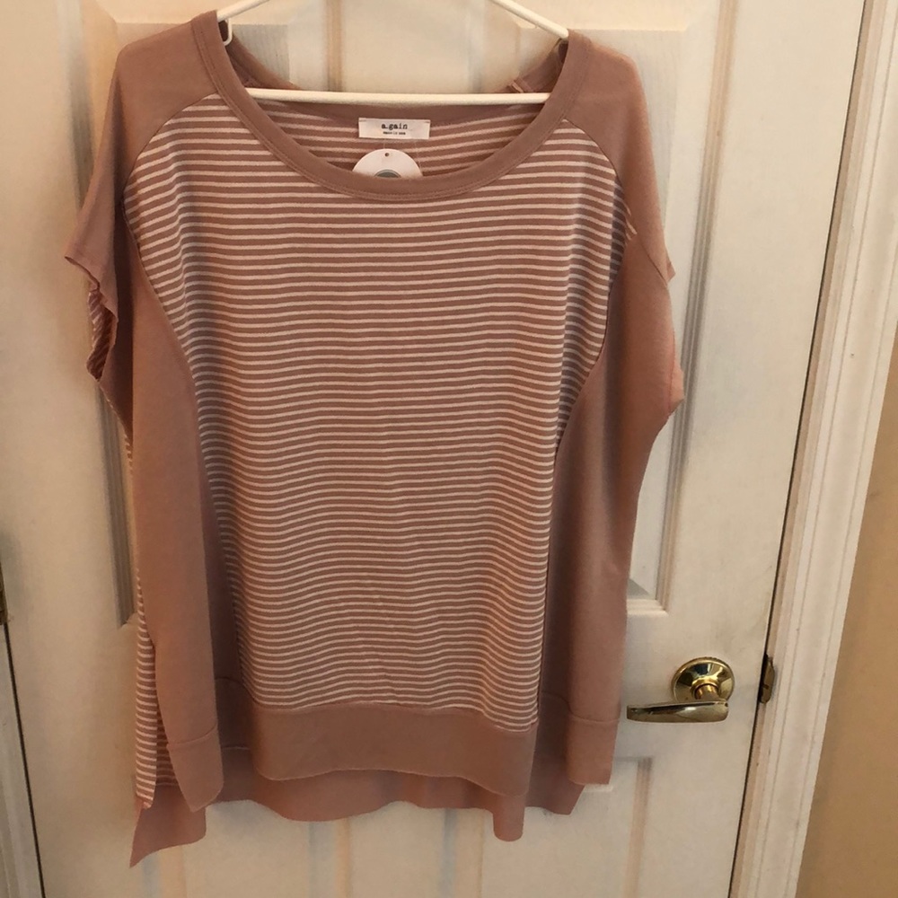 a.gain Oversized Top Tunic Sz Small